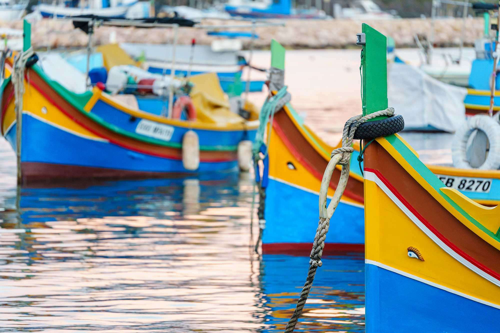 Malta Traditional Boats LUZZU